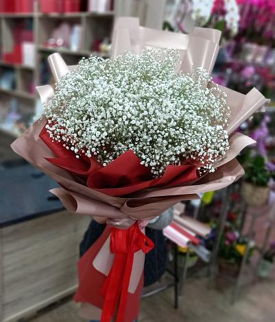 Букет цветов из: Гипсофила в Молоди