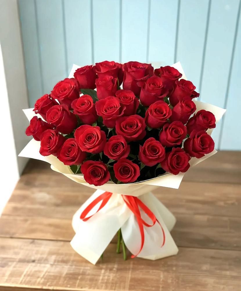 Букет 29 Красных роз в Молоди