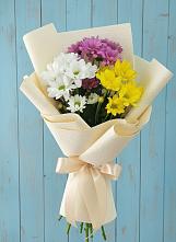 Букет цветов из:  Хризантемы в Молоди