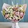 Букет цветов из: Альстромерии и Розы в Молоди