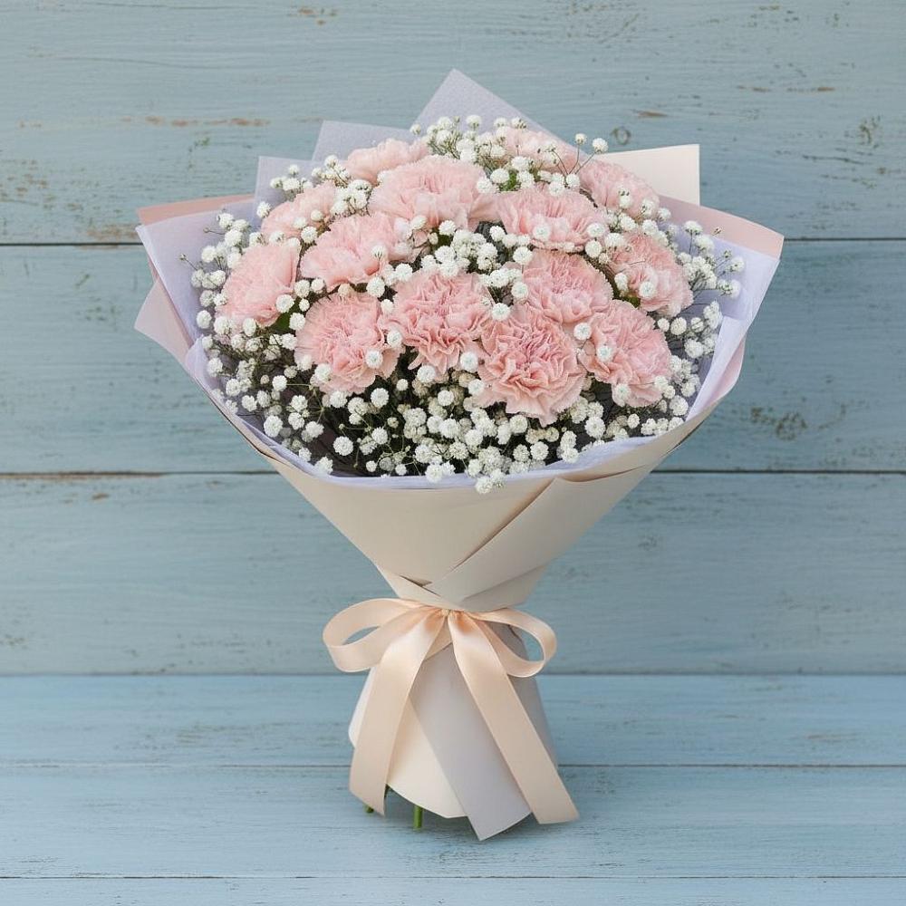 Букет цветов из: Гвоздики в Молоди