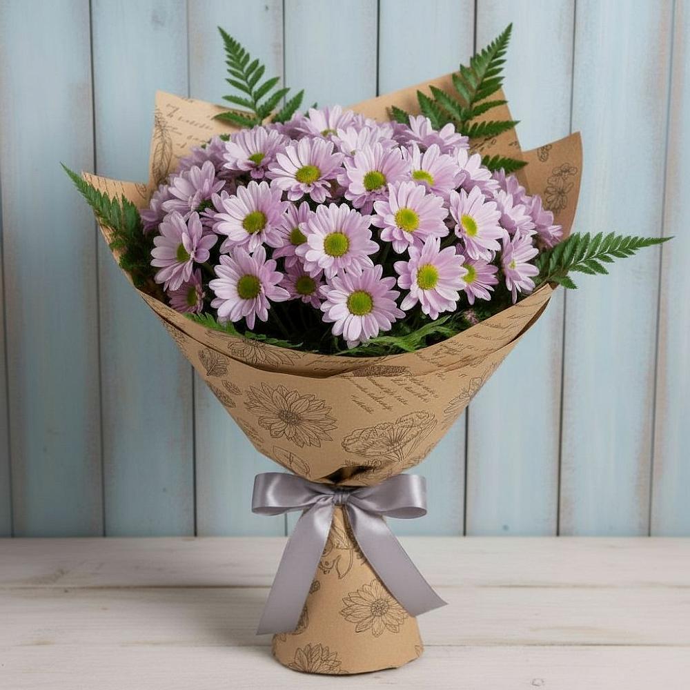 Букет цветов из: Хризантемы в Молоди