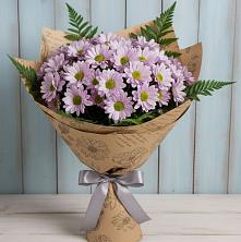 Букет цветов из:  Хризантемы в Молоди