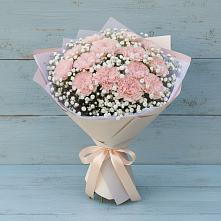 Букет цветов из:  Гвоздики в Молоди
