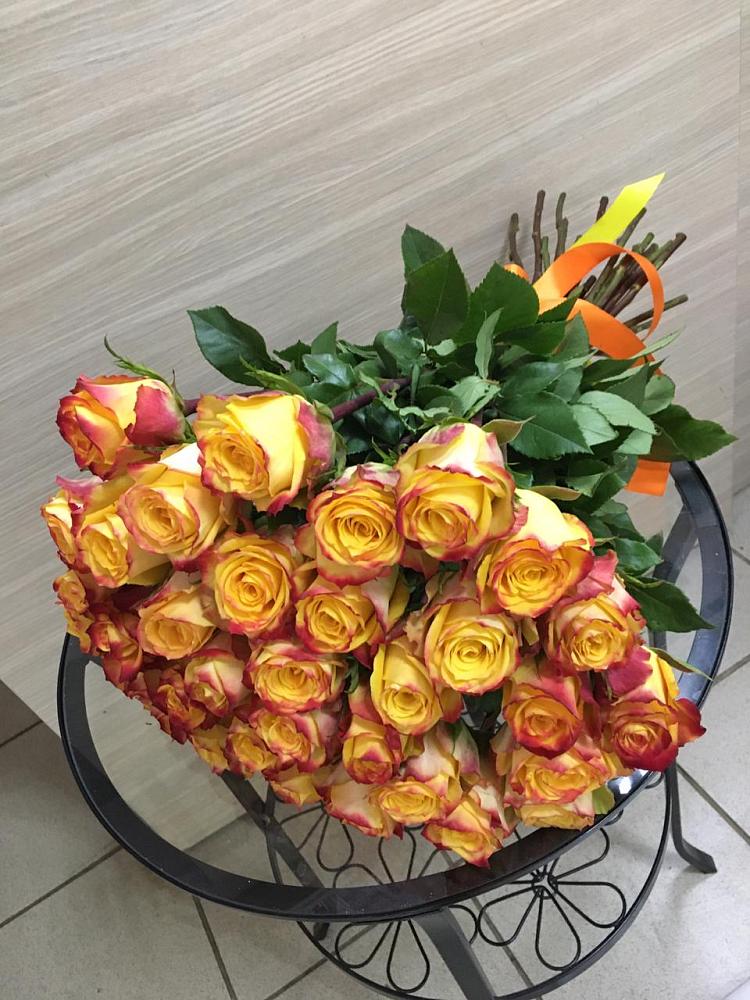 Букет Желтые розы в Молоди