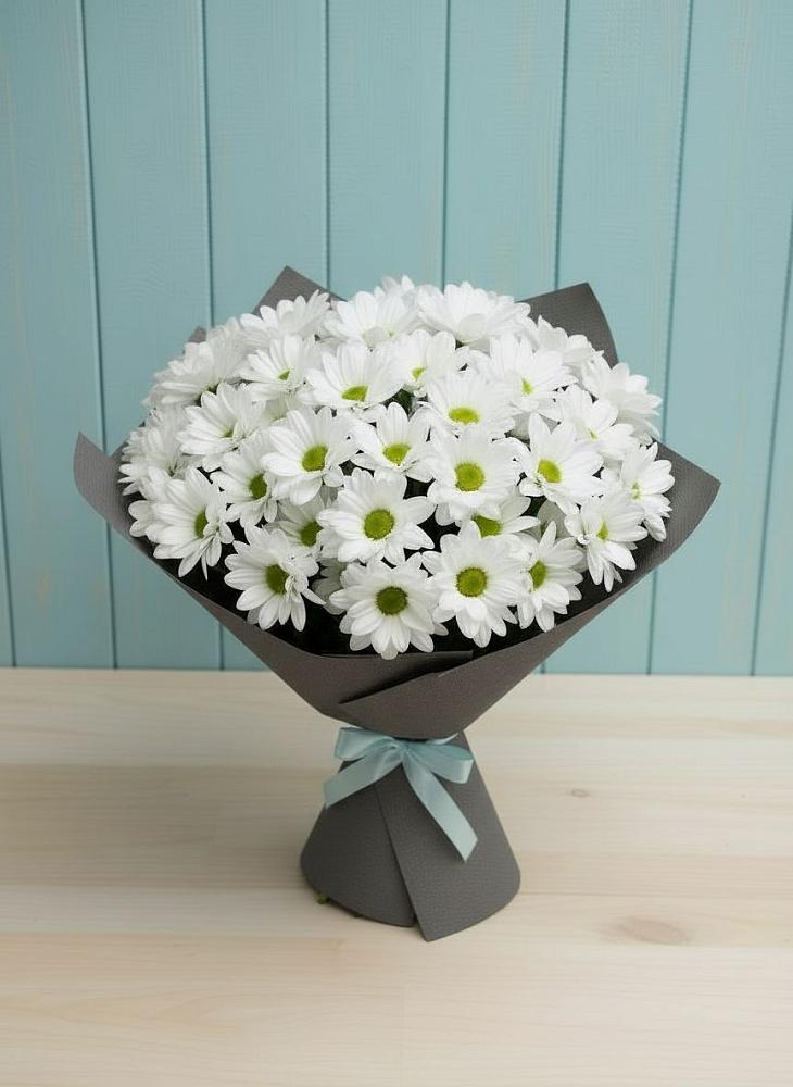 Букет цветов из: Хризантемы в Молоди