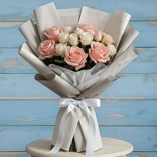 Букет цветов из:  Розы #REPLACE_PRED# Молоди