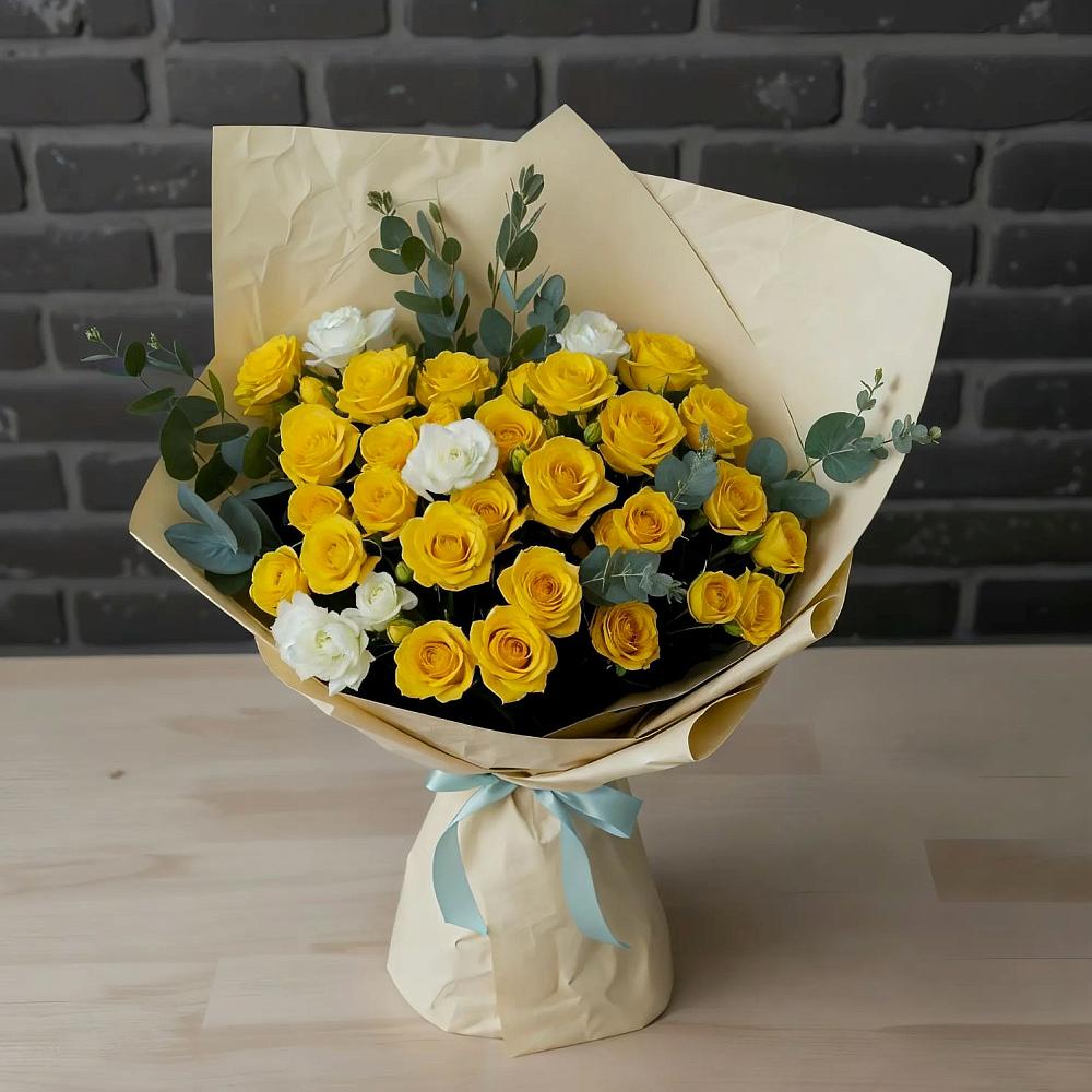 Букет цветов из: Розы в Молоди