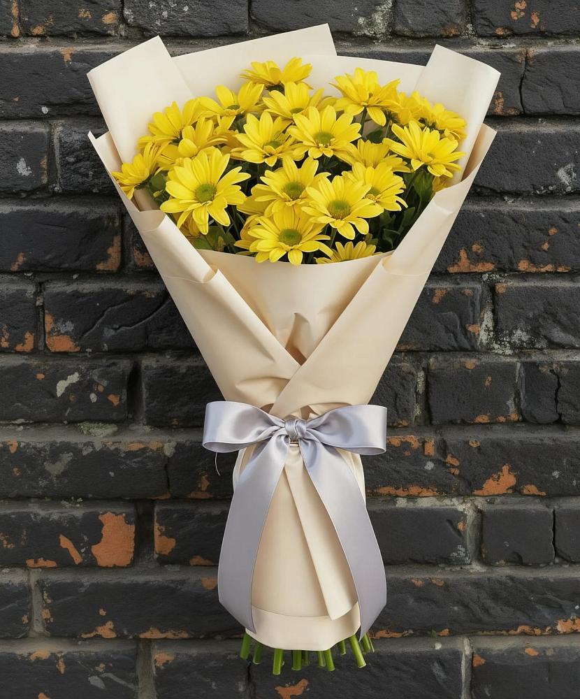 Букет цветов из: Хризантемы в Молоди